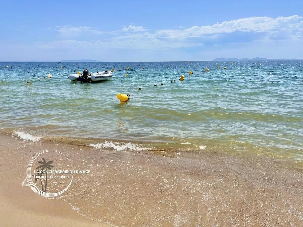 Le Rivage - A 50M De La Plage Des Salins - Piscine Hyeres Apartment